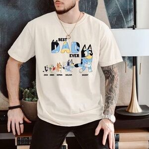 Best Dad Ever Bluey Shirt